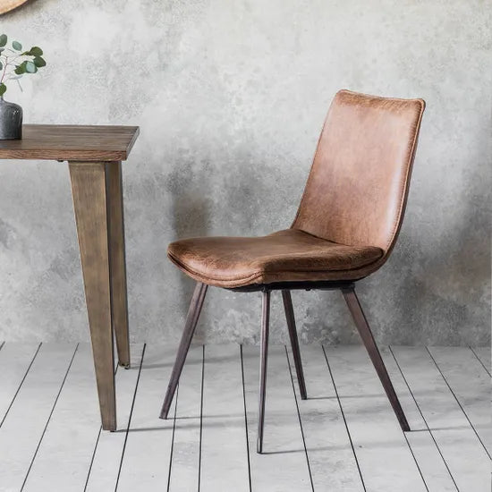 Havoc Faux Leather Dining Chair - Set of Two