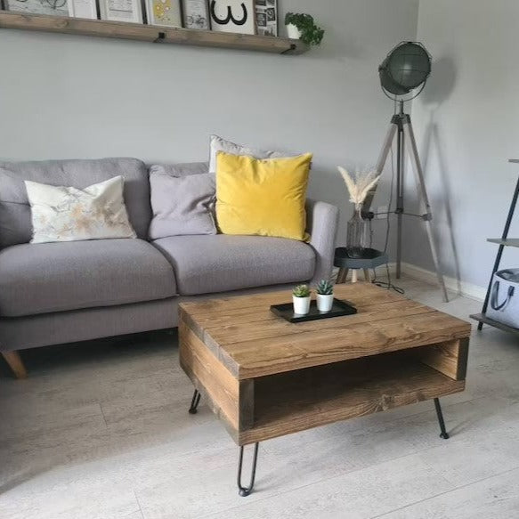 RUSTIC TV unit / coffee table Tables masterplank-shop