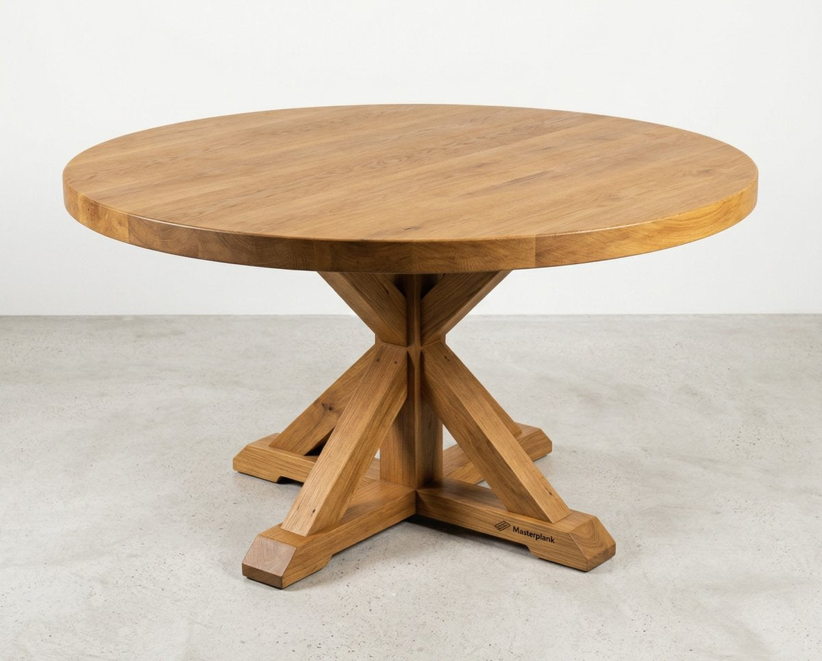 Solid Oak Round Tables: The Ultimate Guide to Handcrafted Dining
