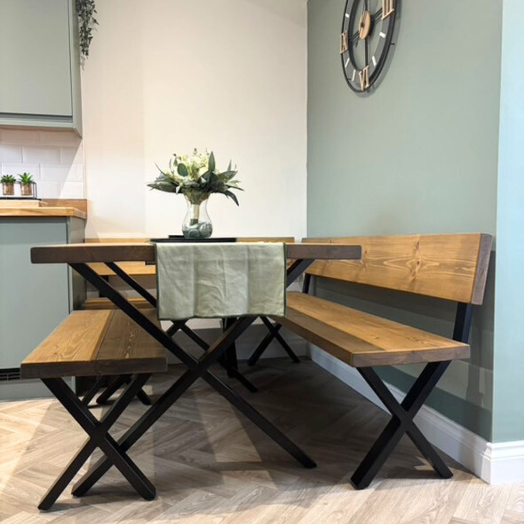 Rustic table collection
