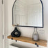 Rustic Wooden Radiator Shelf handcrafted in the UK Shelves masterplank-shop   