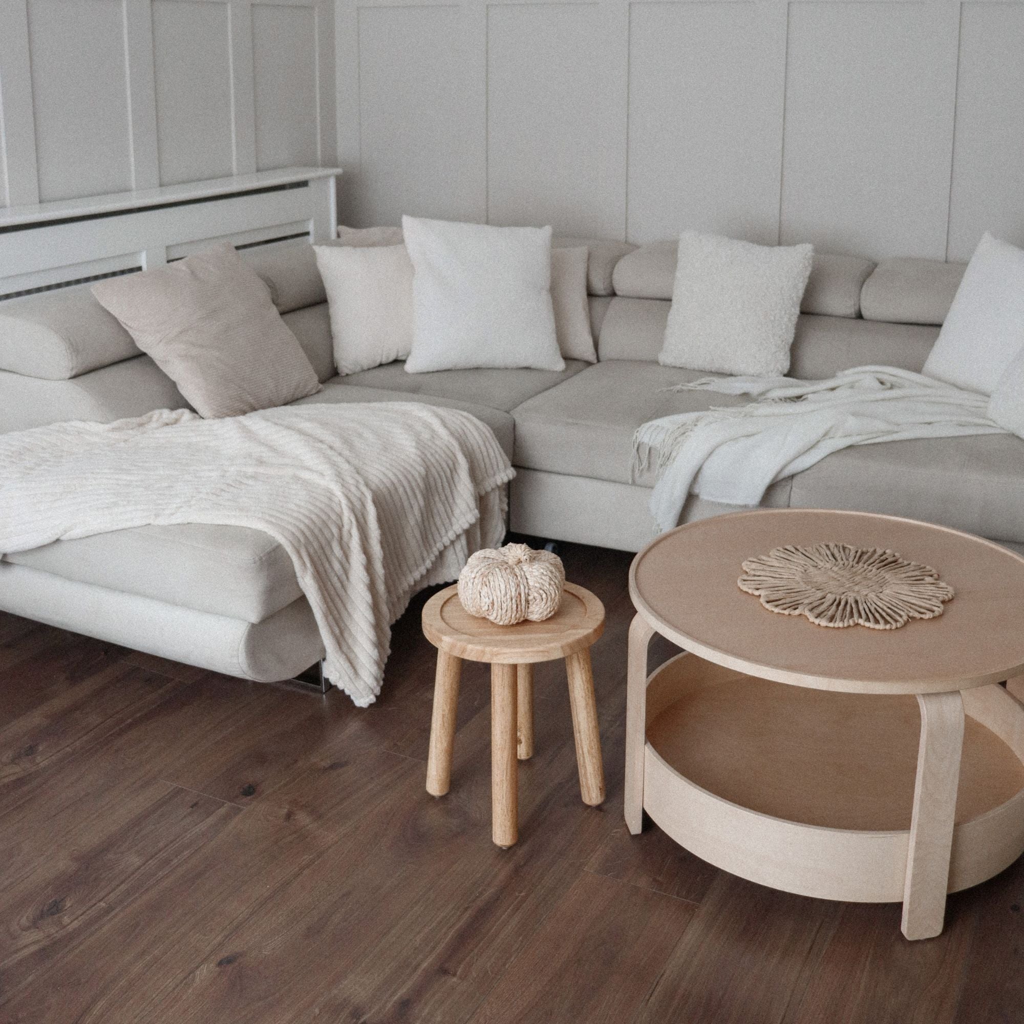 Rustic Small Wooden Stool - Milking stool - Oxford Stool  Masterplank UK   
