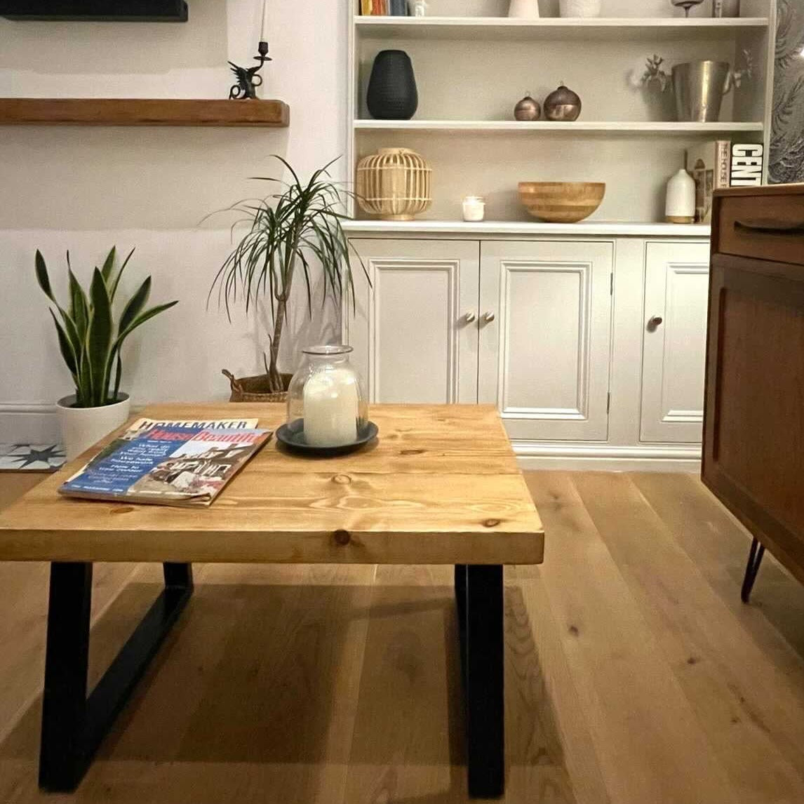 Brody Rustic Coffee Table Tables masterplank-shop   