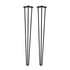 Black - Hairpin legs set of two Accessories and Extras masterplank-shop   